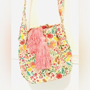 Nwot boho bucket bag